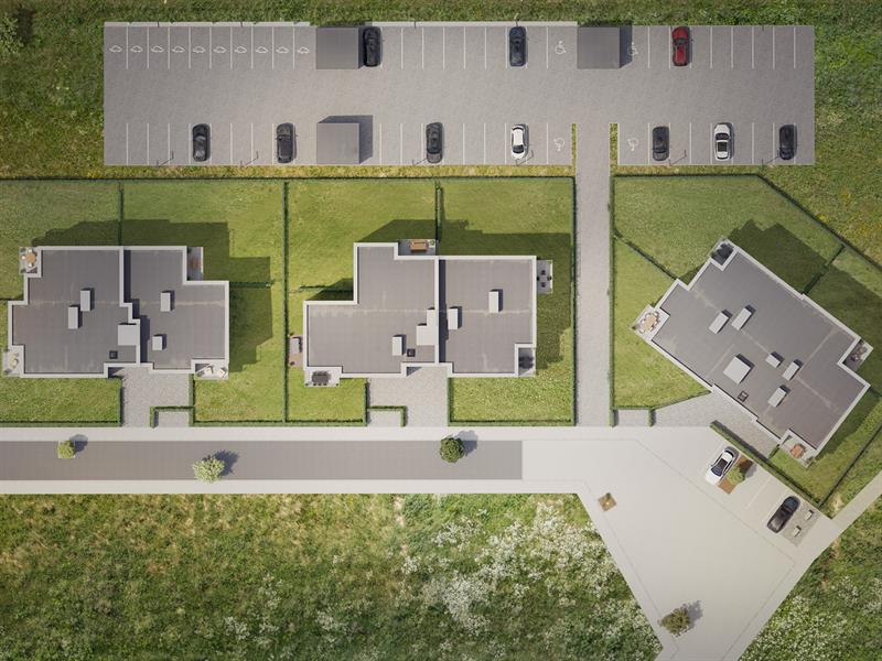 Appartements à Vendre à Belgrade - Les Jardins de Belgrade - Vue Implantation